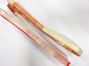 未使用品　正絹　佐賀錦帯締め　2本セット